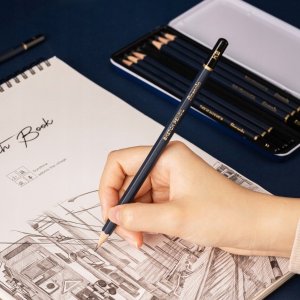 Deli Ołówki do szkicowania Finenolo 8szt DELI 2