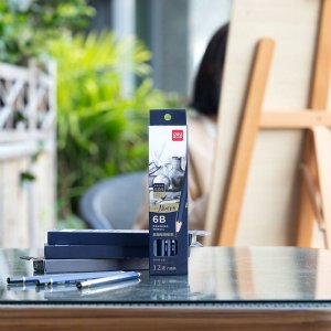 Deli Ołówki do szkicowania 6B Nuevo 12szt DELI 4