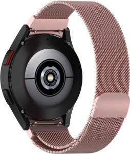 Tech-Protect Pasek do SAMSUNG GALAXY WATCH 4 / 5 / 5 PRO / 6 / 7 / FE Tech-Protect Milaneseband różowe złoto 2