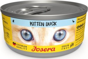 Josera Kitten kaczka puszka 200g 1