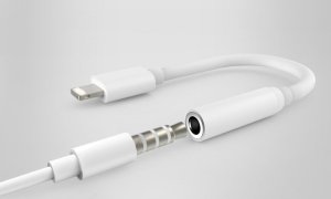 Adapter USB Apple Lightning - Jack 3.5mm Biały (CHS-1001) 8