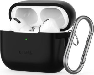 Tech-Protect TECH-PROTECT SILICONE HOOK APPLE AIRPODS PRO 1 / 2 BLACK 1