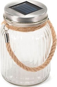 Garthen Solarne światło, słoik - 3 diody LED, biała ciepła 1