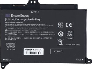Bateria Nowa Bateria Encore Energy do HP Pavilion 15-AU 15-AW 41Wh 7.7V 5150mAh BP02XL 2