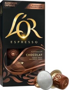LOR Kapsułki do ekspresu L'OR Nespresso Chocolat Espresso 10 szt 9
