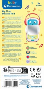 Clementoni Muzikinis grotuvas Clementoni Baby 4