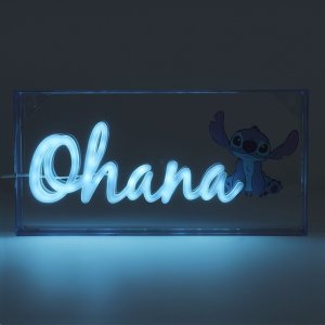Paladone PALADONE Lampka neonowa Disney Lilo & Stich - Ohana 5