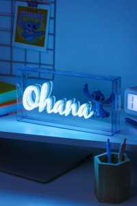 Paladone PALADONE Lampka neonowa Disney Lilo & Stich - Ohana 9