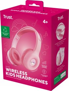 Słuchawki Trust Ausinės WRL NOUNA KIDS/Rožinis 25274 TRUST 7