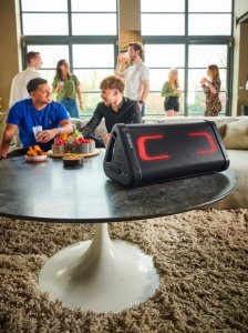 Głośnik BigBen Big Ben Głośnik Bluetooth 2x Mikrofon Party KBOX Karaoke Podświelnie 200W 26