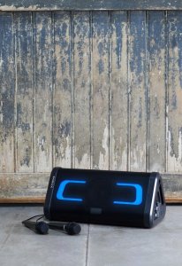 Głośnik BigBen Big Ben Głośnik Bluetooth 2x Mikrofon Party KBOX Karaoke Podświelnie 200W 31