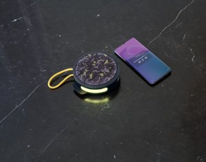 Głośnik BigBen Big Ben Głośnik Bluetooth Party Nano Podświetlenie 15W Camo Czarny Żółty 5