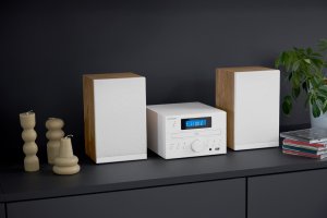 Wieża Thomson Thomson Mini Wieża COSY Bluetooth Bass Boost CD Radio FM 50W Biała 9