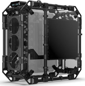 Obudowa Alphacool Alphacool Apex Pro Skeleton Carbon ATX-Gehuse 2