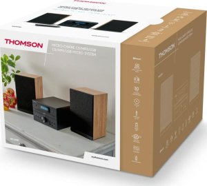 Wieża Thomson Thomson Mini Wieża COSY Bluetooth Bass Boost CD Radio FM 50W Czarna 2