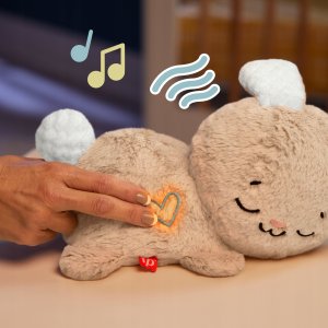 Fisher Price Przytulanka Sensimals Śpiący Króliczek Usypiacz-Uspokajacz (HXG97) 4