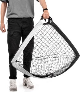 Meteor Bramka piłkarska składana Meteor 120x76x76 cm czarny/biały Uniwersalny 5