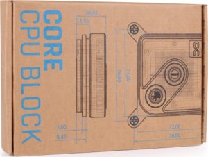 Chłodzenie CPU Alphacool Alphacool Core 1 Aurora LT CPU-Khler, ARGB - Acryl 6