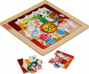 Fisher Price Puzzle drewniane, zwierzątka 1