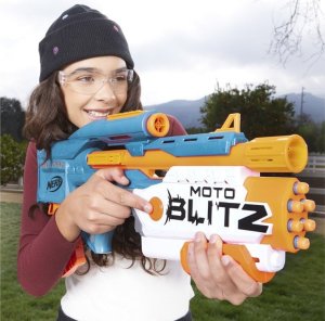 Hasbro Automatyczny Pistolet Nerf Elite 2.0 Karabin Shotgun 2w1 ZA5124 5