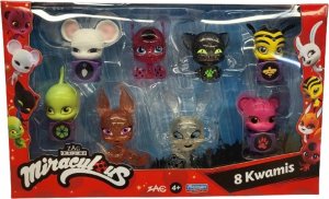 Figurka MIRACULOUS Biedronka i Czarny Kot Kwami 8-Pak 1