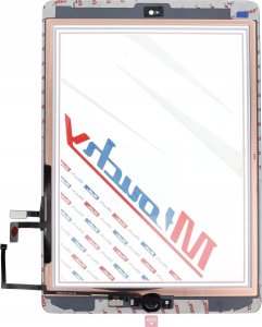 Samsung MUSTTBY Ekran dotykowy + taśma klejąca + Home do iPAD 5 (biały) 2