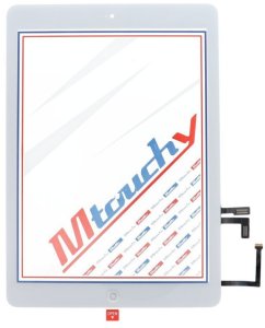 Samsung MUSTTBY Ekran dotykowy + taśma klejąca + Home do iPAD Air1 (biały) 1
