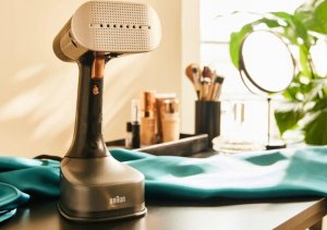 Braun BRAUN QuickStyle 7 Garment steamer GS 7077 Black/copper 8