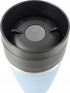 Emsa Emsa TRAVEL MUG Waves Grande thermal mug (light blue/stainless steel, 0.5 liters) 3
