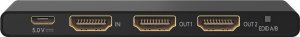 Goobay goobay HDMI Splitter 1 to 2 (4K @ 60Hz) (black) 4