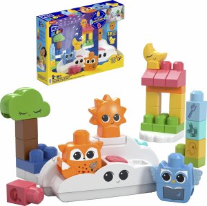 Mattel Fisher-Price MEGA BLOKS Slumber Forest Night Light, Construction Toy 5
