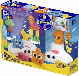 Mattel Fisher-Price MEGA BLOKS Slumber Forest Night Light, Construction Toy 7