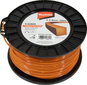 Makita MAKITA ŻYŁKA NYLONOWA KWADRAT 2,4mm/206mb 1