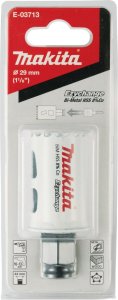 Makita MAKITA OTWORNICA BIM HSS-Co 8%  29mm EZYCHANGE METAL, STAL, ALU, DREWNO, PVC 3