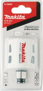 Makita MAKITA OTWORNICA BIM HSS-Co 8%  46mm EZYCHANGE METAL, STAL, ALU, DREWNO, PVC 3