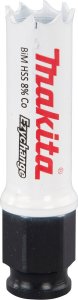 Makita MAKITA OTWORNICA BIM HSS-Co 8%  17mm EZYCHANGE METAL, STAL, ALU, DREWNO, PVC 2