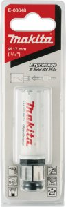 Makita MAKITA OTWORNICA BIM HSS-Co 8%  17mm EZYCHANGE METAL, STAL, ALU, DREWNO, PVC 3