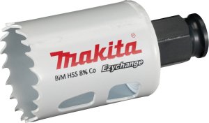 Makita MAKITA OTWORNICA BIM HSS-Co 8%  37mm EZYCHANGE METAL, STAL, ALU, DREWNO, PVC 1