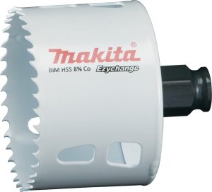 Makita MAKITA OTWORNICA BIM HSS-Co 8%  70mm EZYCHANGE METAL, STAL, ALU, DREWNO, PVC 1