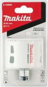 Makita MAKITA OTWORNICA BIM HSS-Co 8%  64mm EZYCHANGE METAL, STAL, ALU, DREWNO, PVC 3