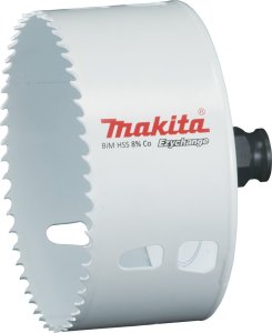 Makita MAKITA OTWORNICA BIM HSS-Co 8% 102mm EZYCHANGE METAL, STAL, ALU, DREWNO, PVC 1