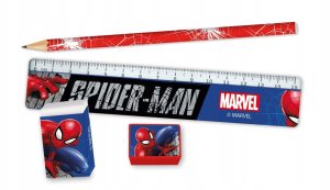 Kids Euroswan Piórnik z akcesoriami 5el. Spiderman SP50022 2