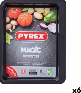 Pyrex Naczynie do Piekarnika Pyrex Magic Prostokątny Metal 35 x 26 cm 6 Sztuk 1