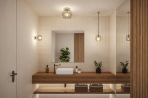 Lampa wisząca Paulmann Oprawa wisząca łazienkowa RUYA E14 max.20W IP44 230V chrom / szkło 8