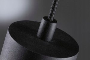 Lampa wisząca Paulmann Oprawa wisząca łazienkowa  KAME LED 3-STEP DIM 9W 3000K 700lm IP44 230V czarny / metal 6