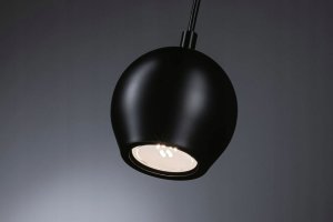 Lampa wisząca Paulmann Oprawa wisząca SHIMA GU10 max.10W IP44 230V czarny / metal 4
