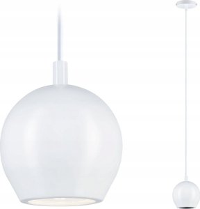 Lampa wisząca Paulmann Oprawa wisząca SHIMA GU10 max.10W IP44 230V biały / metal 2