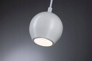 Lampa wisząca Paulmann Oprawa wisząca SHIMA GU10 max.10W IP44 230V biały / metal 3