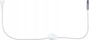 Paulmann Przewód zasilący do szynoprzeowdu Urail 2m z wyłącznikiem  max.1000W chrom matowy 2