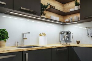 Paulmann Zestaw opraw podszafkowych LED LINE DIM PIR 2x4W 2x350lm 350mm 30000K 230V chrom matowy / aluminium 2